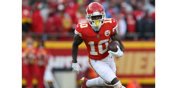 Tyreek Hill kunde trots allt inte undkomma Guds straff